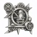 Civil Engineering tattoo design idea