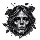 I think therefore I am tattoo design idea