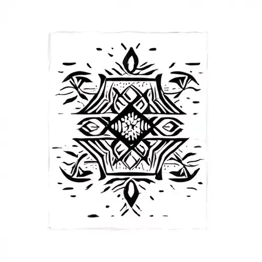 Bahamas tattoo design idea