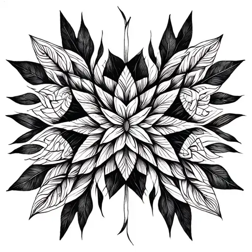 nature tattoo design idea