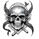 rockstar tattoo design idea