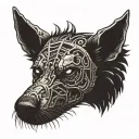 black ops zombies hell hound tattoo design idea