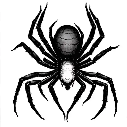 Chosen one under spider on my neck tattoo tattoo design idea