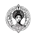 african Ubuntu philosophy tattoo design idea