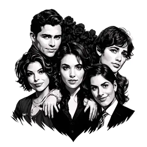 How I met your mother TV series series tattoo design idea