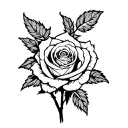 fuck love dead roses tattoo design idea
