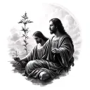 Psalm 23 tattoo design idea