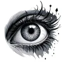 ojo tattoo design idea