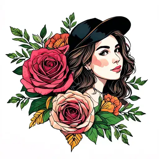 Memorial Mom tattoo design idea