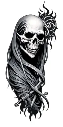 death eater tattoo design idea