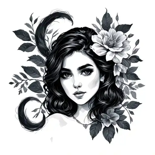 Elizabeth In Cursive tattoo design idea