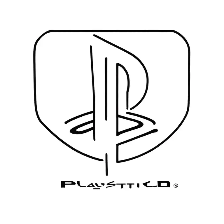 Playstation tattoo design idea