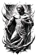 Constantine enters hell tattoo design idea