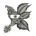 colombia tattoo design idea