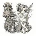 Lonely Day tattoo design idea