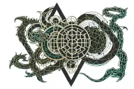 Dragon Ball Z tattoo design idea