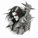 hellsing alucard tattoo design tattoo design idea