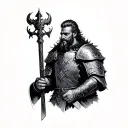 robert the bruce  tattoo design idea