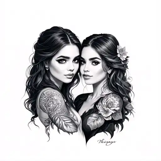 Michelle and Sami tattoo design idea