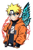 Karma de Boruto tattoo design idea