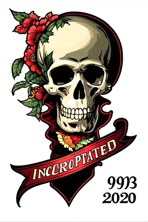 date 1993 2020 2021 2023 incorporated tattoo design idea