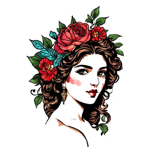 Elbow tattoo design idea