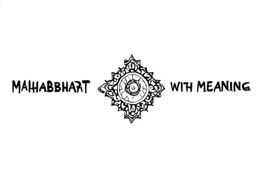 "Mahabharat tattoo with meaning" tattoo design idea