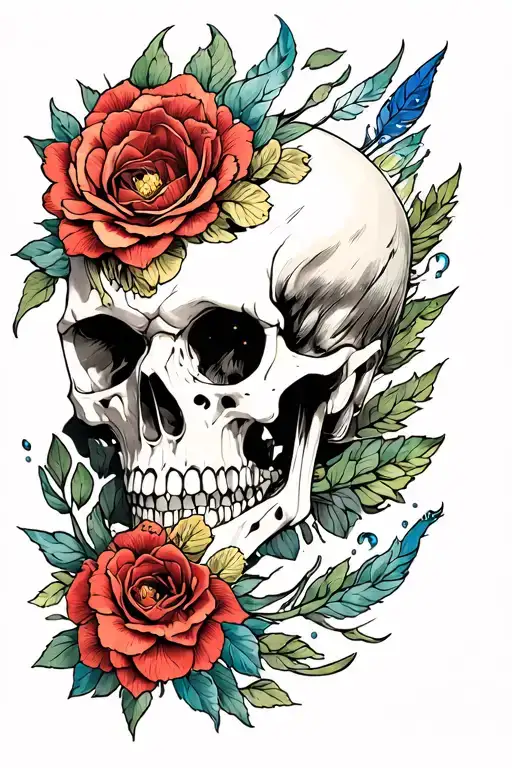 biomechanism tattoo design idea