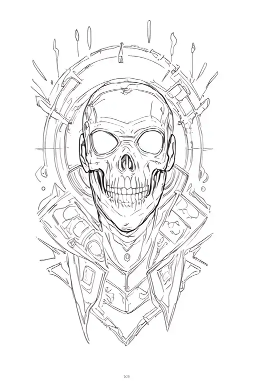 April 2010 borderlands tattoo design idea