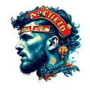 man united tattoo design idea