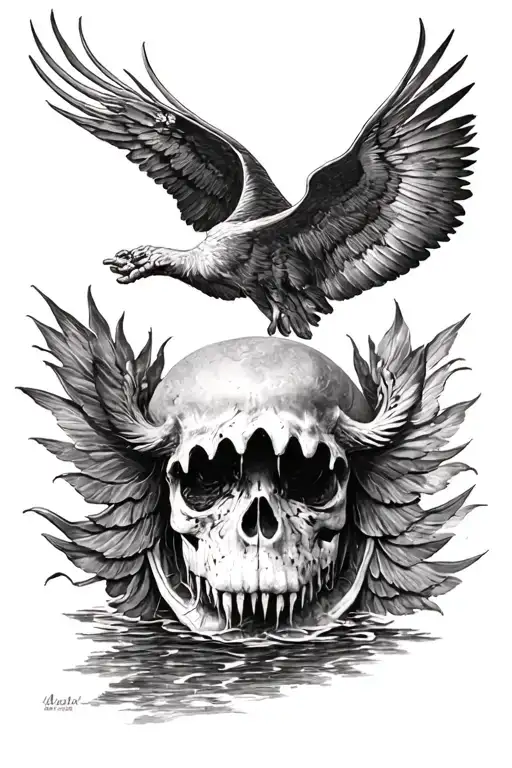 7 Old wonder of the world tattoo design idea