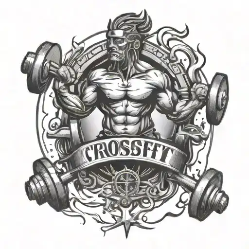 crossfit tattoo design idea