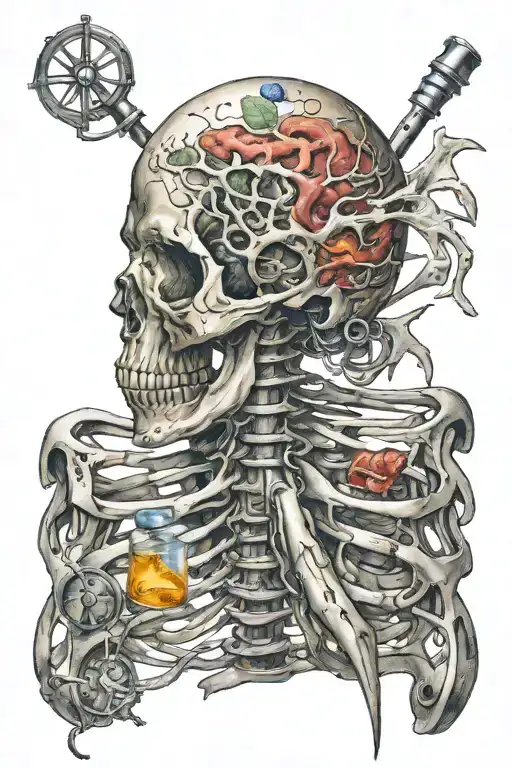 spinal surgery related images tattoo design idea