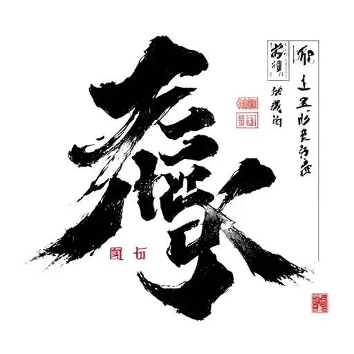 "古" Chinese words tattoo design idea