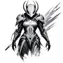 Warframe tattoo design idea