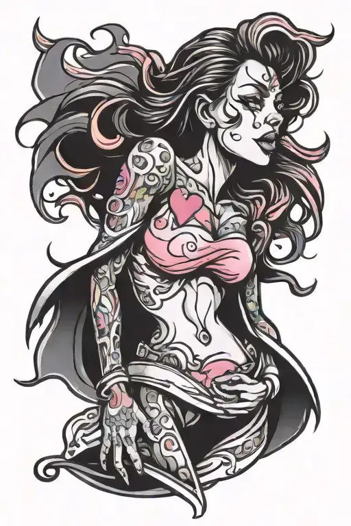 breast cancer survivor  tattoo design idea