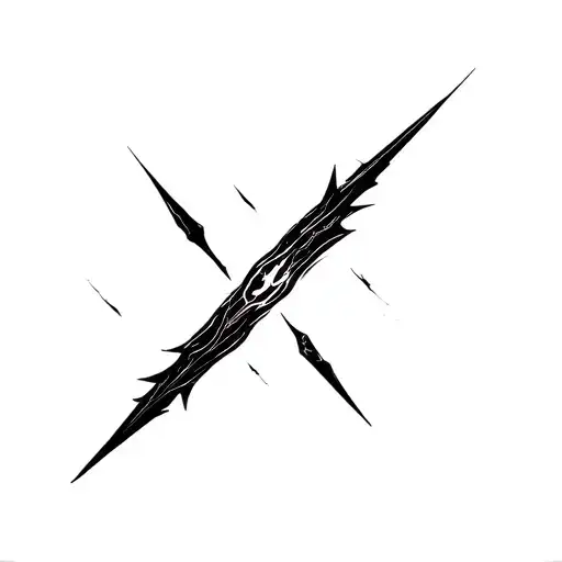 obsidian spikes from mtg eldrazi kozilek and it that betrays tattoo design idea