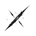 obsidian spikes from mtg eldrazi kozilek and it that betrays tattoo design idea