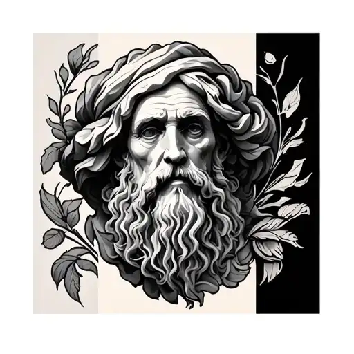 Plato tattoo design idea