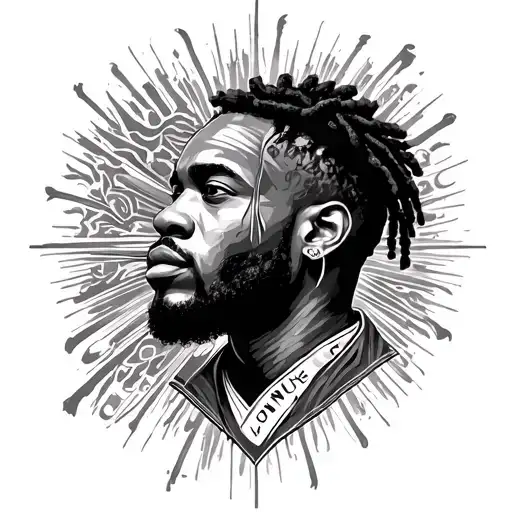 symbolic tattoo for Kendrick Lamar song 'count me out' tattoo design idea
