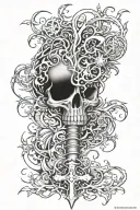 poison tree cross tattoo tattoo design idea