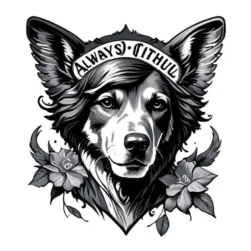 Always Faithful tattoo design idea