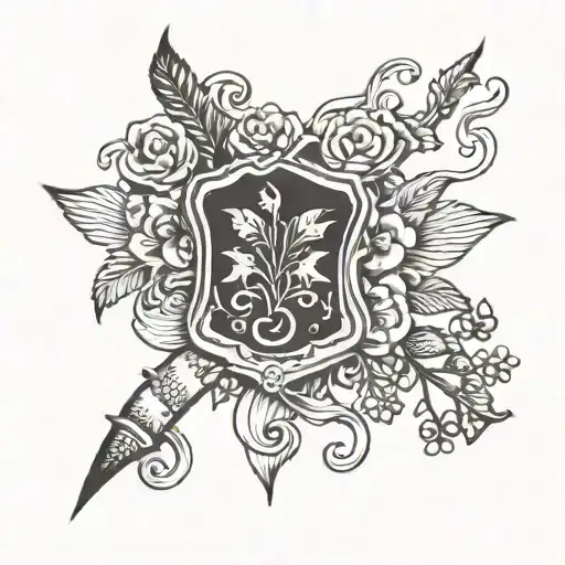 Cuba and Ireland tattoo design idea