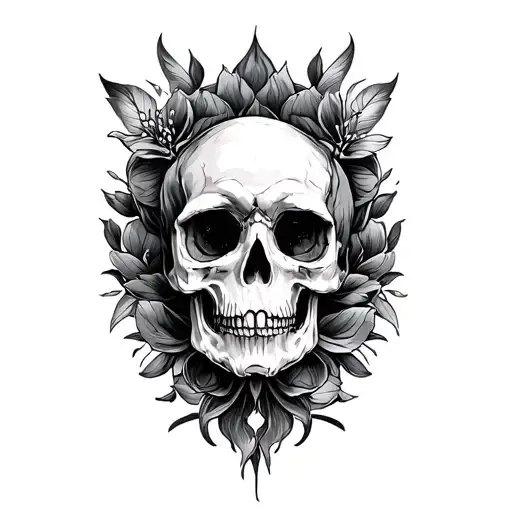 I would like you to generate a tattoo image that will go on the forearm (so in length) with the following elements tattoo design idea