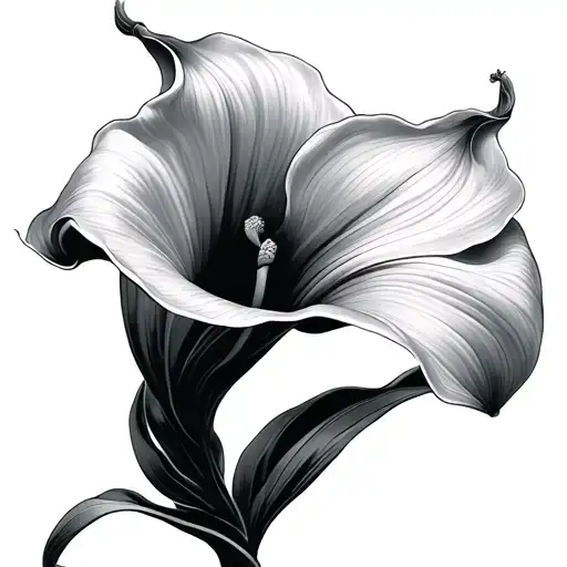Calla Lilies tattoo design idea