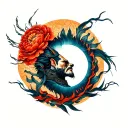 Ronin tattoo design idea