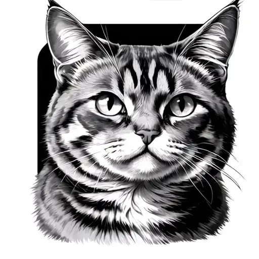 Schrodingers Cat tattoo design idea