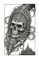 elden ring tattoo design idea