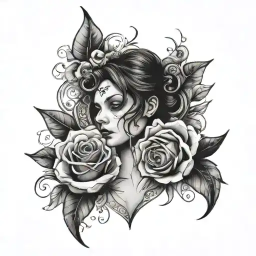 loss of family, betrayal, hope that everything will be fine tattoo design idea