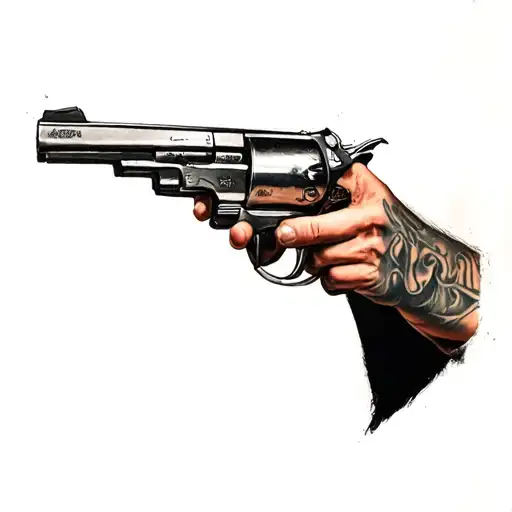 say "the hitman"on it  tattoo design idea